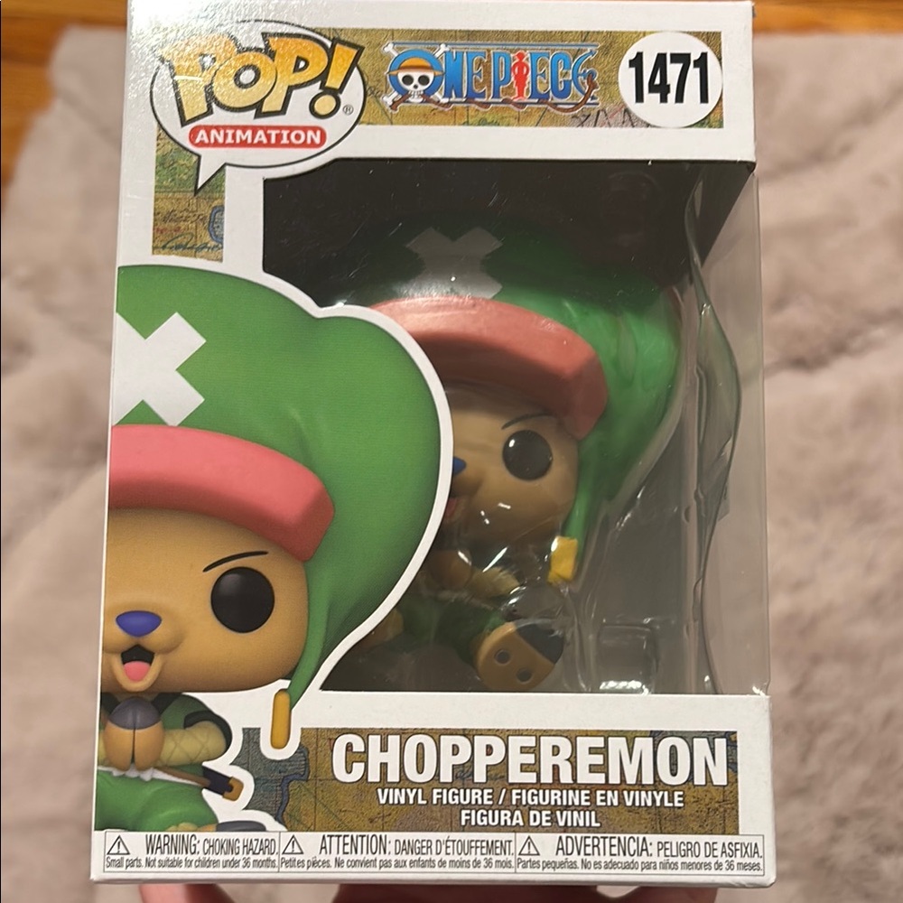 Chopperemon Vinyl Figure - Green and Brown